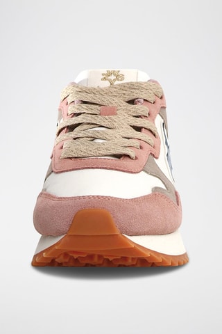 Baskets en nubuck - Rose