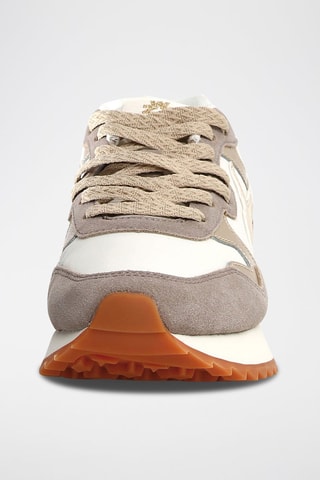 Baskets en nubuck - Taupe