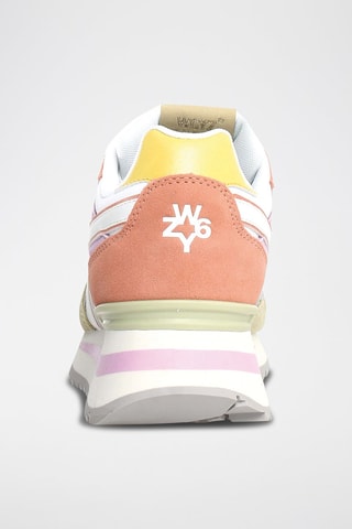 Baskets en nubuck - Blanc