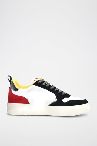 Baskets en nubuck - Blanc