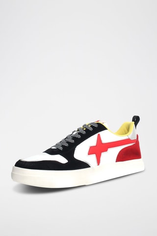 Baskets en nubuck - Blanc