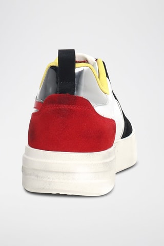 Baskets en nubuck - Blanc