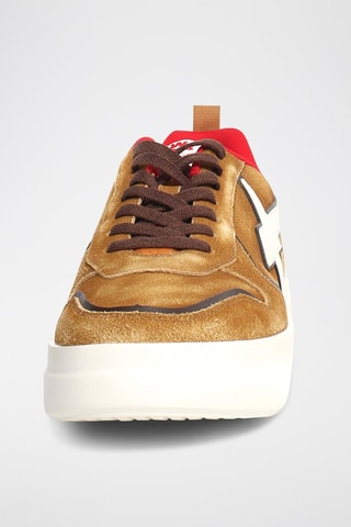 Baskets en nubuck - Camel