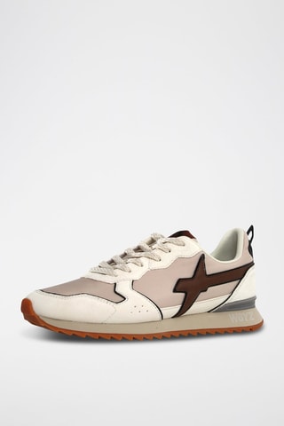 Baskets en nubuck - Beige