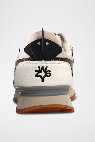 Baskets en nubuck - Beige