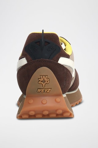 Baskets en nubuck - Marron