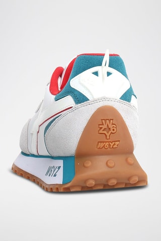 Baskets en nubuck - Gris clair