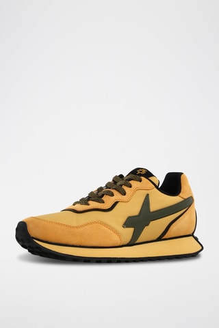 Baskets en nubuck - Orange