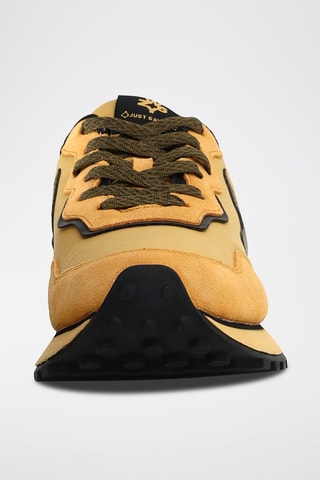 Baskets en nubuck - Orange