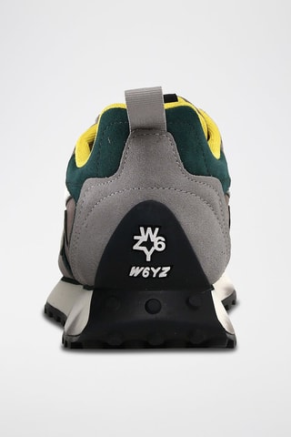 Baskets en nubuck - Gris foncé et anthracite