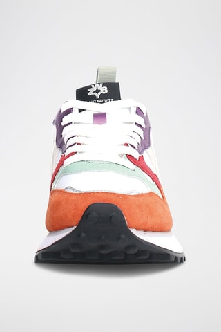 Baskets en nubuck - Orange