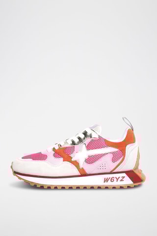 Baskets en nubuck - Blanc