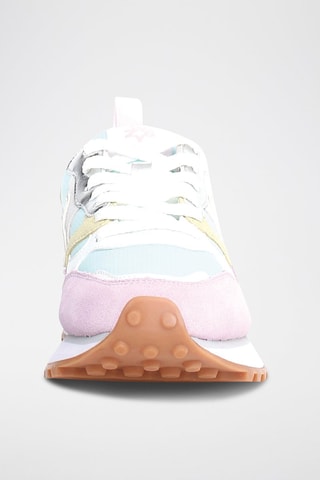 Baskets en nubuck - Mauve