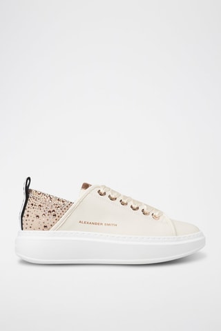 Baskets en cuir - Beige