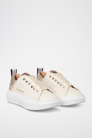 Baskets en cuir - Beige