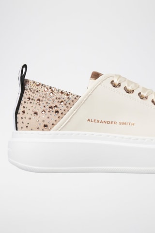 Baskets en cuir - Beige