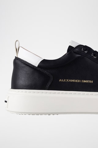 Baskets en cuir - Noir et blanc