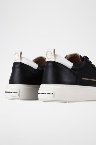 Baskets en cuir - Noir et blanc