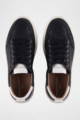 Baskets en cuir - Noir et blanc