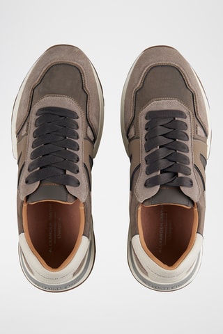 Baskets en cuir - Ivoire