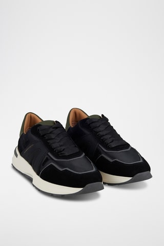 Baskets en cuir - Noir