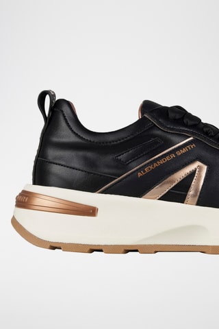 Baskets en cuir - Noir