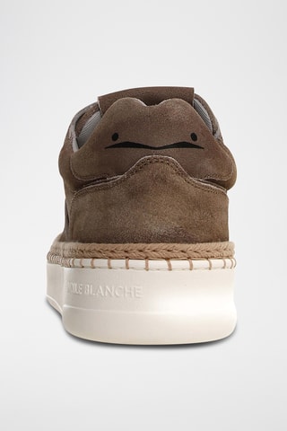 Baskets en nubuck - Taupe