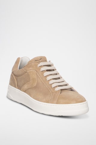 Baskets en nubuck - Ecru