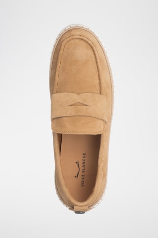 Mocassins en nubuck - Camel