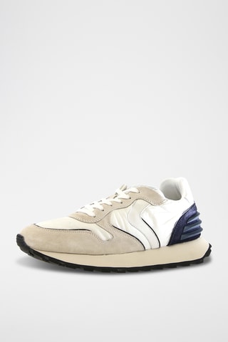 Baskets en cuir - Ecru