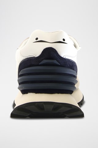 Baskets en cuir - Ecru