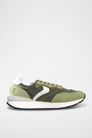 Baskets en cuir - Vert