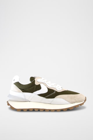 Baskets en nubuck - Blanc