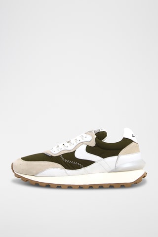 Baskets en nubuck - Blanc