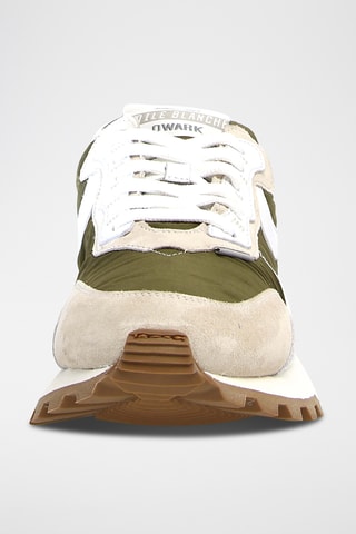 Baskets en nubuck - Blanc