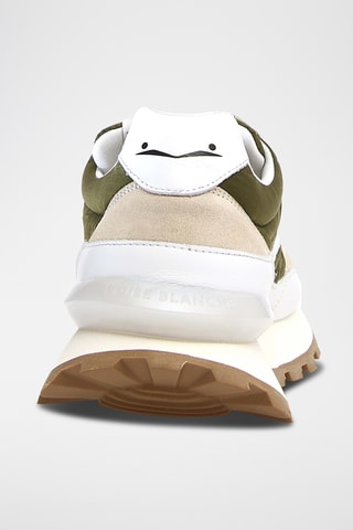 Baskets en nubuck - Blanc