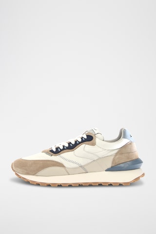 Baskets en nubuck - Beige