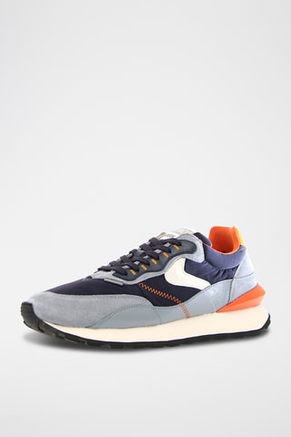 Baskets en nubuck - Gris clair