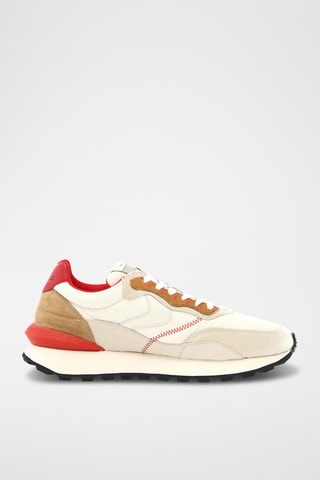 Baskets en nubuck - Blanc