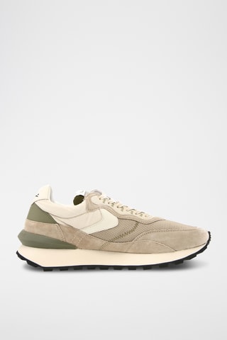 Baskets en nubuck - Beige