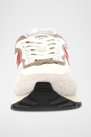 Baskets en nubuck - Blanc