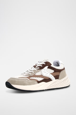 Baskets en nubuck - Beige