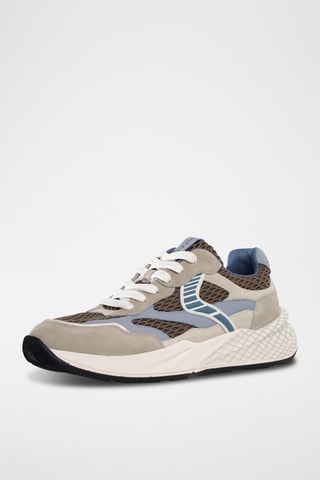 Baskets en nubuck - Taupe