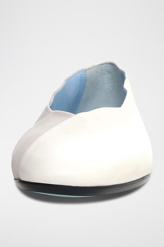 Ballerines en cuir - Blanc