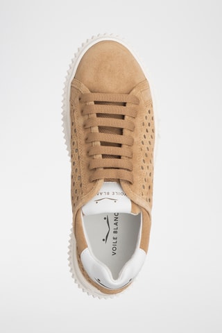 Baskets en nubuck - Camel