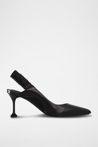 Escarpins en cuir - Noir