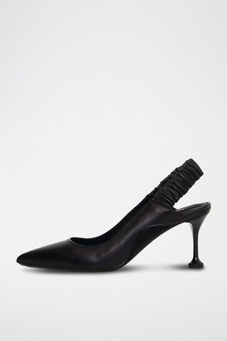 Escarpins en cuir - Noir