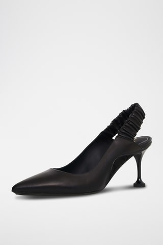 Escarpins en cuir - Noir