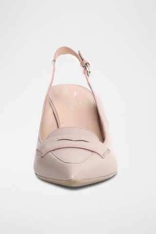 Escarpins en cuir - Nude