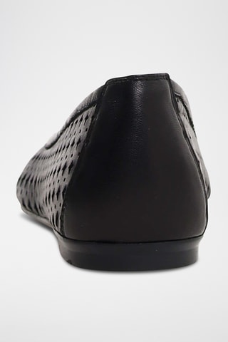 Ballerines en cuir nappa - Noir